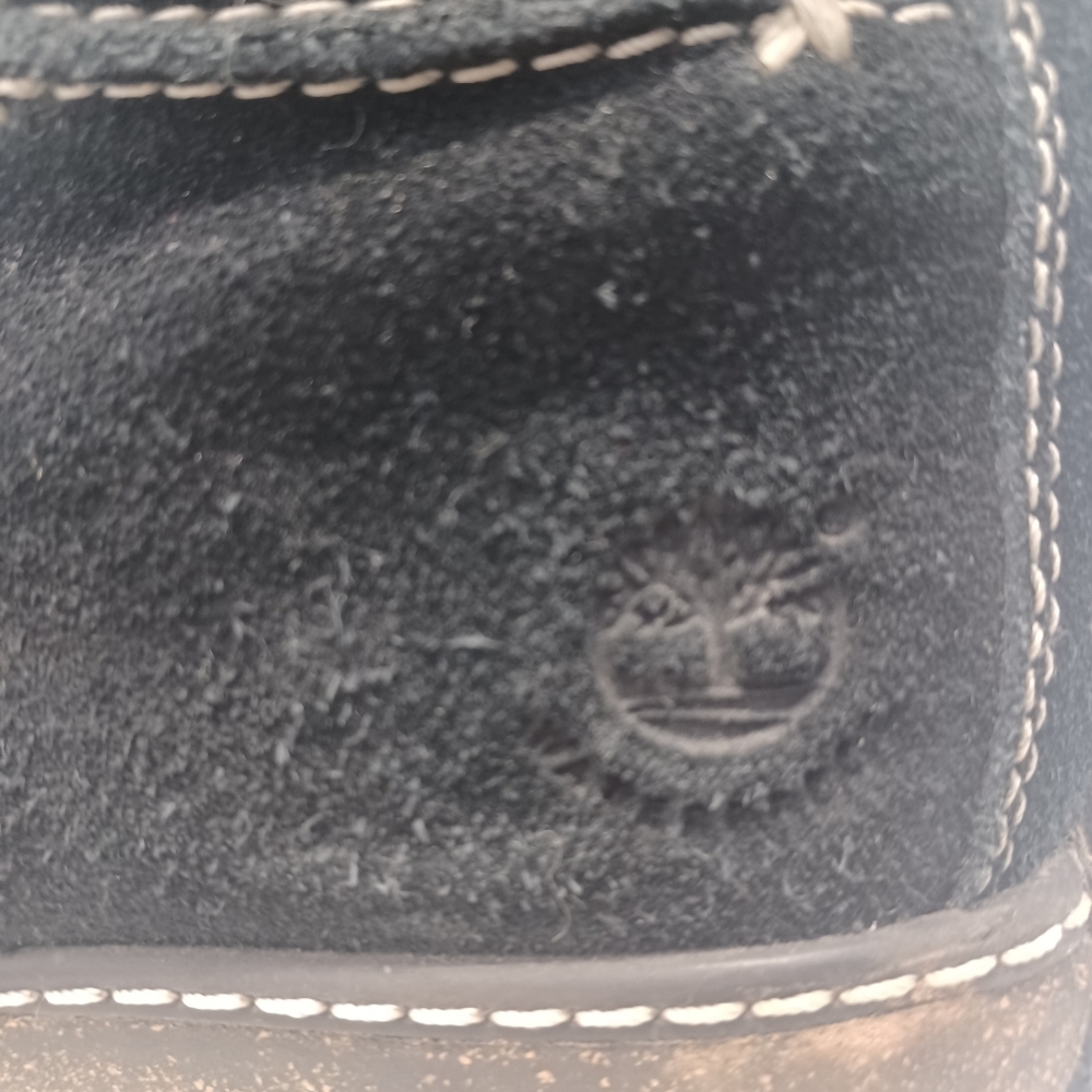 TIMBERLAND Reykir Ghillie Black Suede Winter Boots Lace-Up Size 6M - Picture 5 of 8